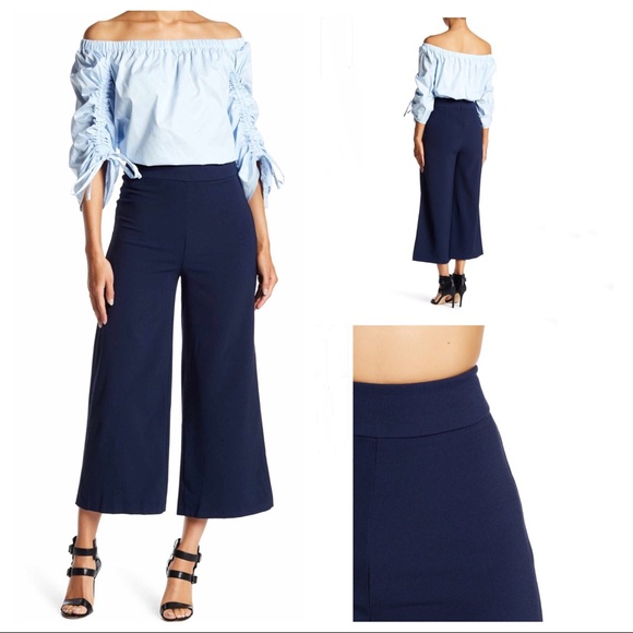 Soprano Pants - Soprano Cropped Wide Leg Pants